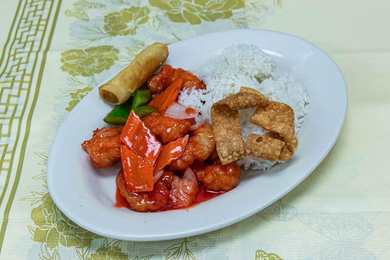 Sweet & Sour Shrimp - Lunch