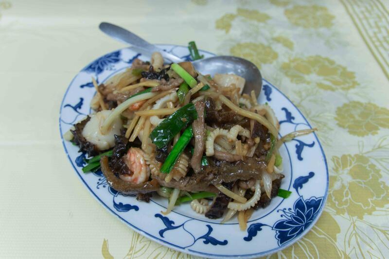 Shredded Seafood with Pork